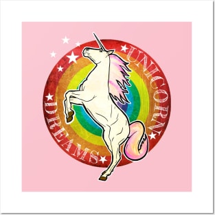 Unicorn Dreams Posters and Art